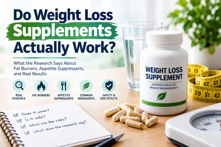 Do weight loss supplements actually work?